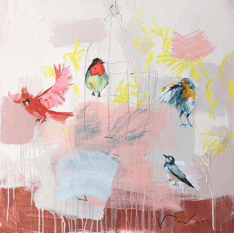 take to the sky 36x36