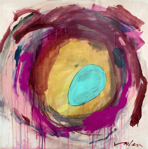 Happy you are home 36x36