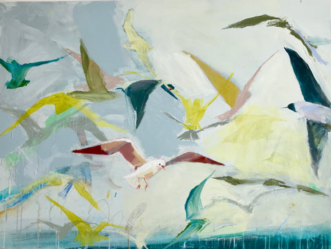 Across The Sea 48x36