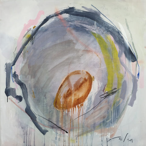 Happy the Way I am 36x36