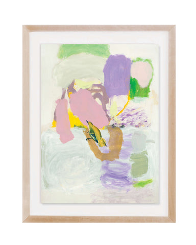 Sitting and Looking 18x24