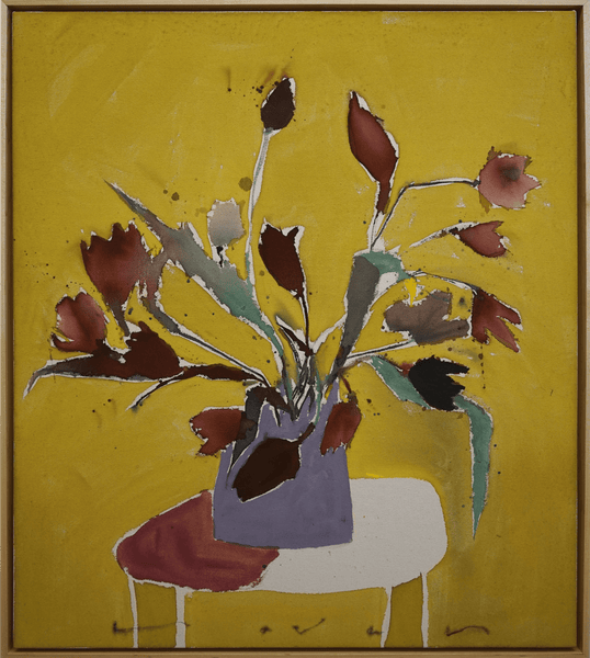 'Leaning Towards Trouble' 34x40