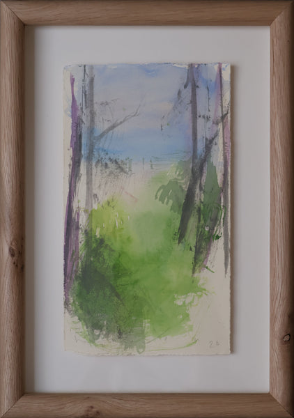 'Just Before Dusk' 6" × 10"