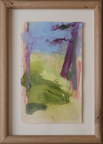 'Running Down the Boardwalk' 6" × 10"