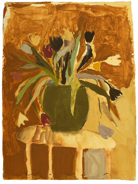 Tulip On Large Paper 37x54