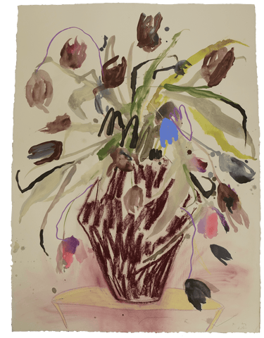 'Tulips In Sumac' No.11