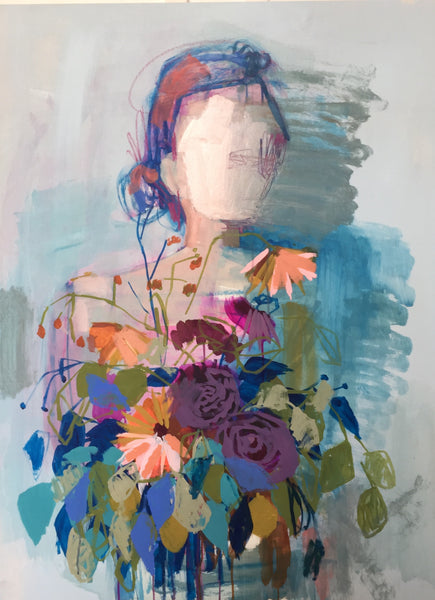 All she has to offer is her love 30x40