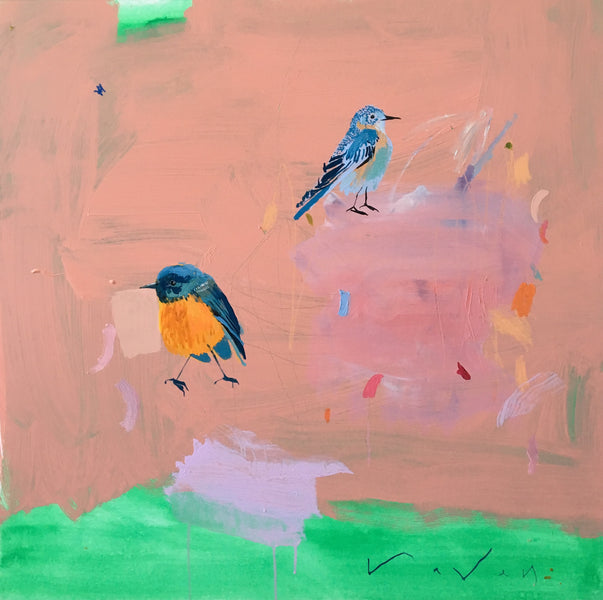 Touch the Sky 36x36